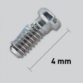 Vis inox nylon